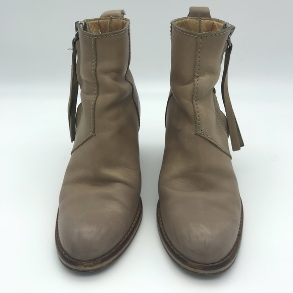 Acne Studios Pistol Boots in Tan - Picture 3 of 5